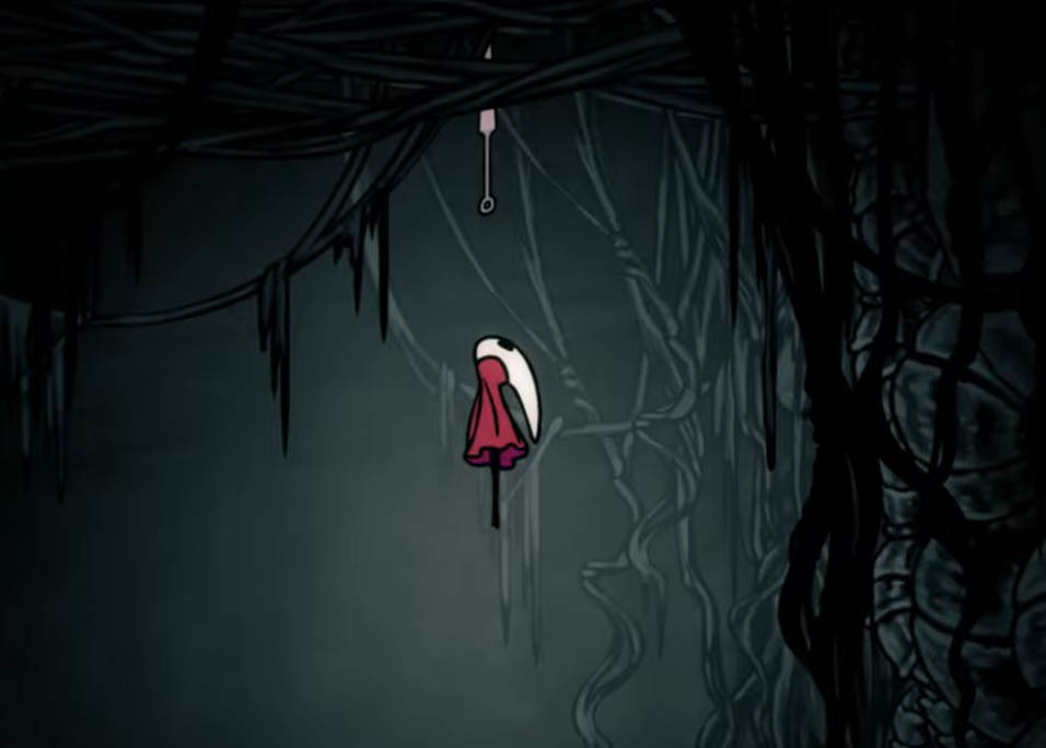 《空洞骑士：丝绸之歌》中的丝绸翱翔