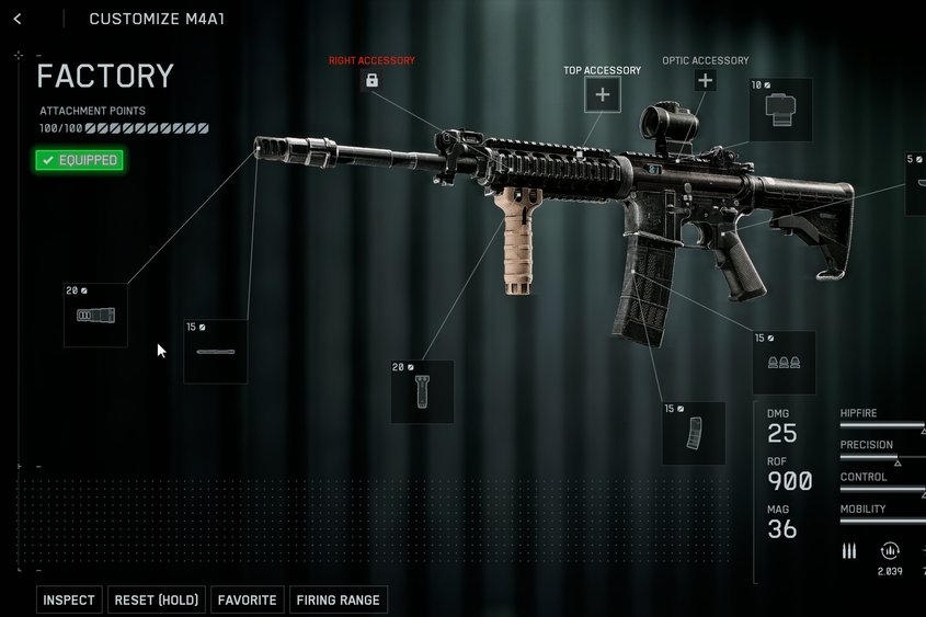 《战地 6》M4A1 装备
