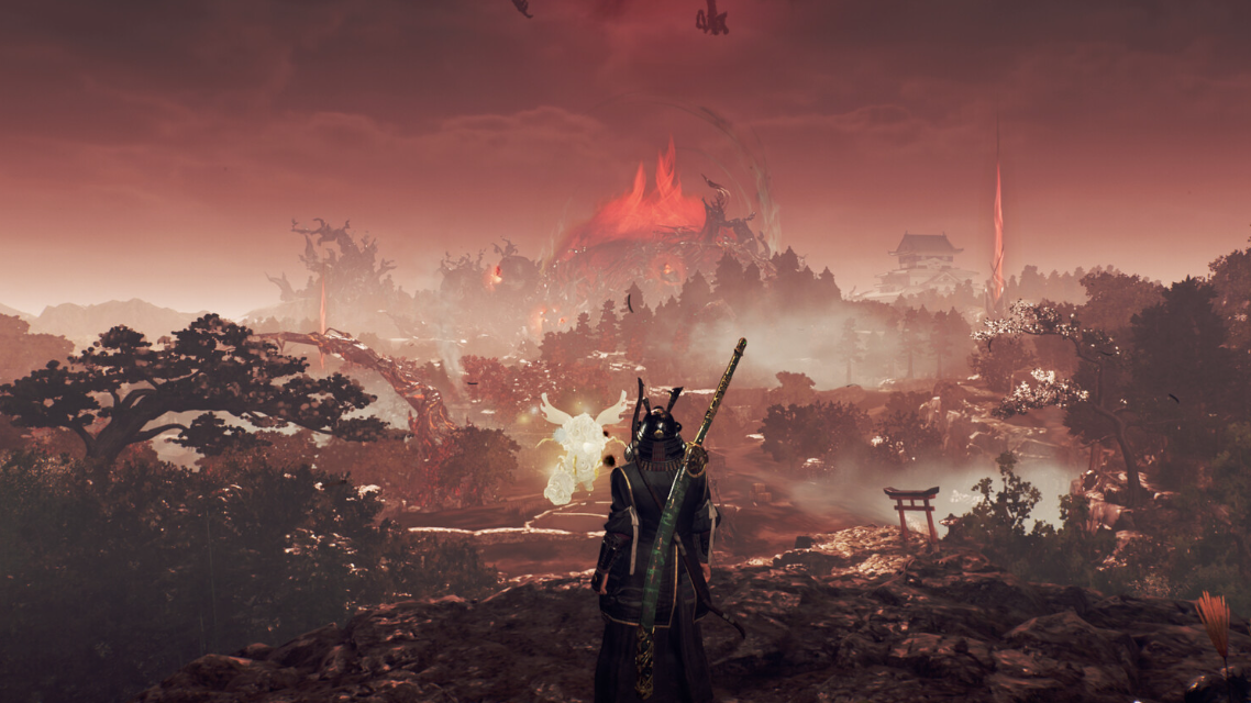 《仁王 3》中的 Mezuki Boss 战