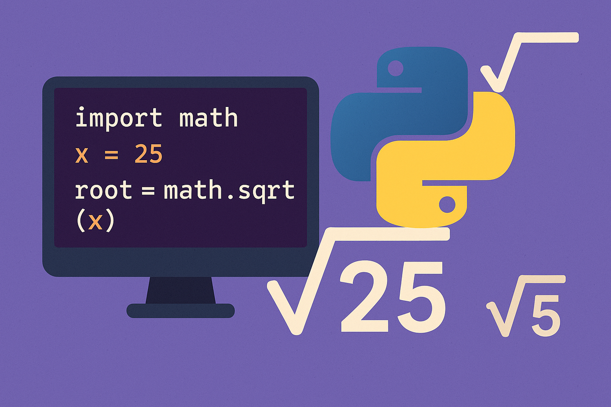 在 Python 中使用 math.sqrt()、cmath 和 NumPy 计算平方根